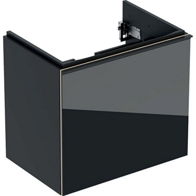 Geberit Compact Wm Washbasin Drawer Unit Lava Matt (Unit Only) 500.614.jk.2 from B&Q