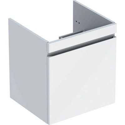 Geberit Renova Drawer Washbasin Vanity Unit Gloss White (Unit Only) 869555000 from B&Q