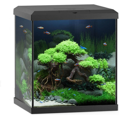Juwel Vio Cube 54L Aquarium Fish Tank Set Black from B&Q