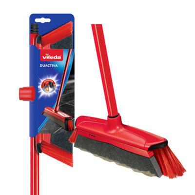 Vileda Duactiva 2-In-1 Straight Broom from B&Q