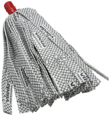 Vileda Professional Supermop Head Refill Red 137905 from B&Q
