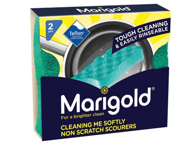 Marigold 150561 Cleaning Me Softly Non-Scratch Scourers X 2 Mgd150561 from B&Q