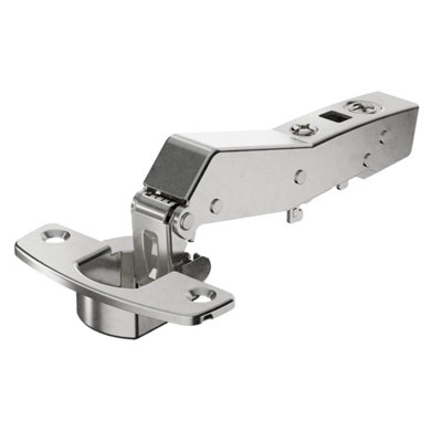 Hettich Sensys 8639I W45 95 Degree Overlay Soft-Close Cabinet Hinge Nickel 9088019 from B&Q
