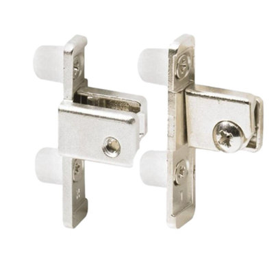 Hettich Multitech Front Drawer Bracket Connector 54mm (Pair) from B&Q