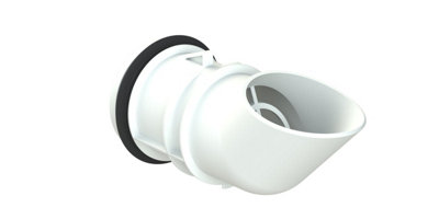 Vaillant Deflector Kit Dn 60 Pp White 0010039345. from B&Q
