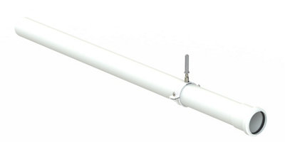 Vaillant Extension 1M Dn 60 Pp White 0010039352. from B&Q