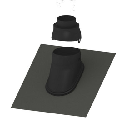 Vaillant Roof TileLead-FreeBlack 8000037498 from B&Q