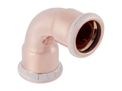 Geberit Mapress 60110 Copper 90Degree Elbow 66.7mm from B&Q