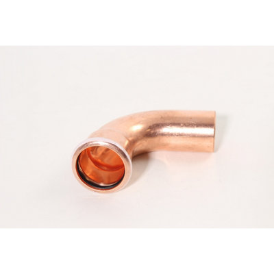 Geberit Mapress Copper Press-Fit Bend 90 Degree Male (Water) 28mm 60305 from B&Q