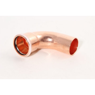 Geberit 35mm 60306 Mapress 90 Mf Elbow Copper from B&Q