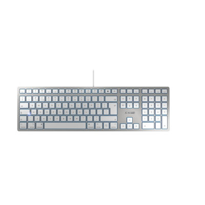 Cherry Kc 6000 Slim For MacWired Mac Keyboard (Usb-A Connection)Uk Layout (Qwerty)Whisper-Quiet KeysFlat Design, from B&Q