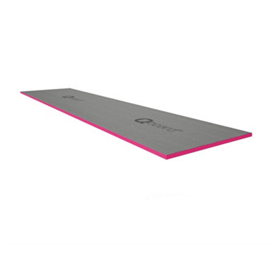 Qboard Waterproof Board(L)2400mm (W)600mm (T)10mm from B&Q