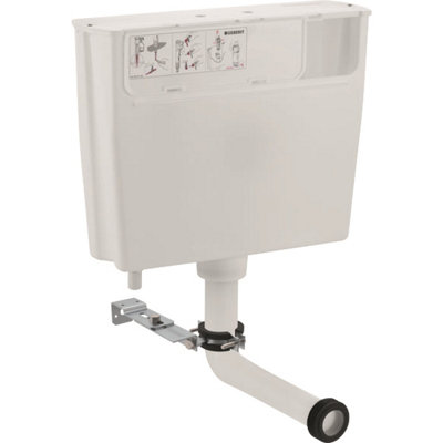 Geberit Low Height Furniture Concealed Toilet Cistern Front Access Bathroom from B&Q