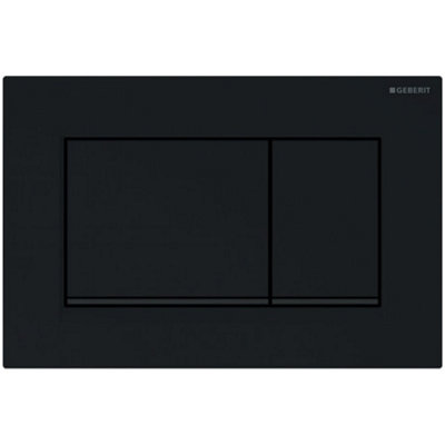 Geberit Sigma30 Dual Flush PlateBlack (115.883.dw.1) from B&Q