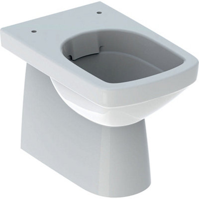 Geberit Selnova Back To Wall Rimless Toilet Pan White (Pan Only) 501.564.01.7 from B&Q