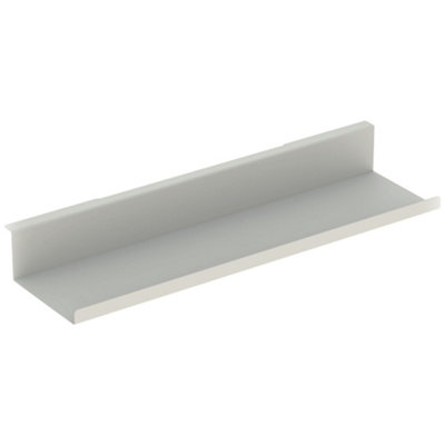 Geberit Bathroom Hidden Fastening Wall Hung Shelf 450mm Beige Oak from B&Q