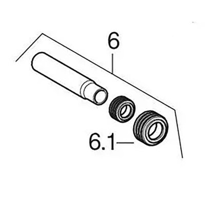 Geberit Sleeve Epdm Premium Quality 119.669.00.1 from B&Q