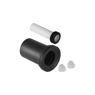 Geberit Connection Set For Wall Mounted Wc Toilet 185mm Chrome Matt 152.426.46.1 from B&Q