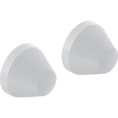 Geberit Cover Cap And Washers For Toilet Bidet Fixing Matt Chrome 217.713.46.1 from B&Q