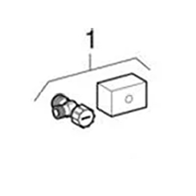Geberit 216.599.00.1 Bidet Isolating Valve 216.599.00.1 from B&Q