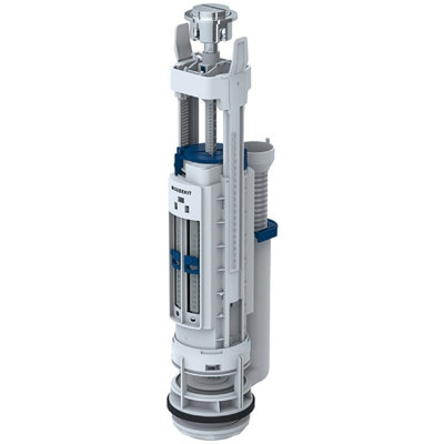 Geberit 282.350.21.2 Toilet Cistern Dual Flush Valve For Ceramic Cisterns Blue