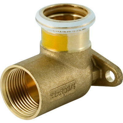 Geberit Mapress Copper Press-Fit Tap Connector (Gas) 15mmx1/2" 34731 from B&Q