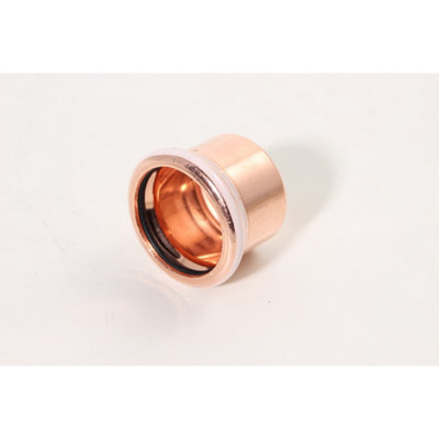 Geberit Mapress 60235 Copper Cap 28mm from B&Q