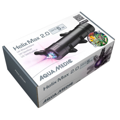 Helix Max 2.0 Uv Steriliser 5W Aquarium Clarifier from B&Q