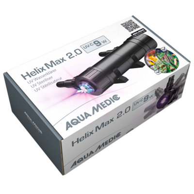 Helix Max 2.0 Uv Steriliser 9W Aquarium Clarifier from B&Q