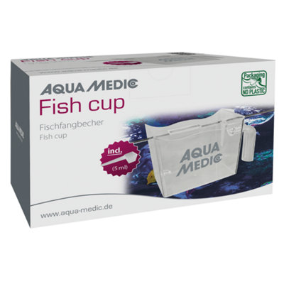 Aqua Medic Fish Cup 1300Ml Hanging Specimen Container  Dosing Spoon from B&Q