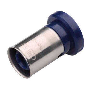 Wavin Tigris K1 25mm End Cap 3023563 from B&Q