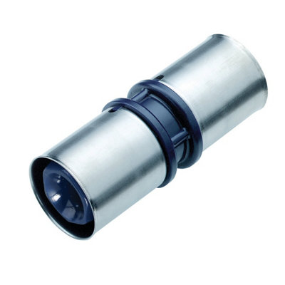 Wavin Tigris K1 Straight Coupler 40mm Blue 3024665 from B&Q