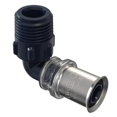 Wavin Tigris K5 Elbow 90Degree Single Male Thread 1 Inch X25mm from B&Q