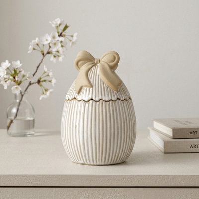 Garden Greatness Large Smooth Springtime Egg Shaped Jar from B&Q