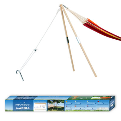 B&Q -  Madera Wooden Hammock Stand Single