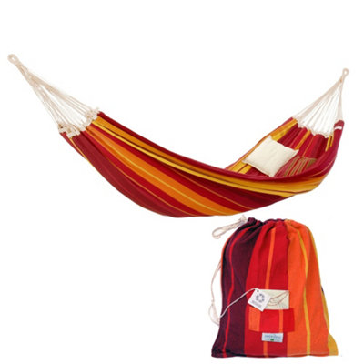 Amazonas Gigante Family Sized HammockLava from B&Q