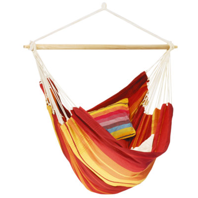 Amazonas Brasil Gigante Hammock ChairLava from B&Q