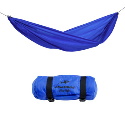 AMAZONAS Ultralight Hammock Travel Set Blue from B&Q