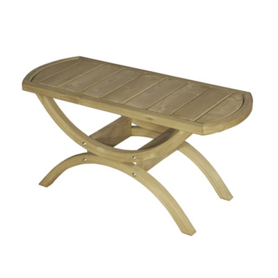 B&Q -  Wooden Side Table Tavolino