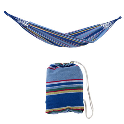 Amazonas Tahiti Ocean Cotton Single Garden Hammock With Bag