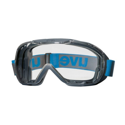 Uvex Megasonic Otg Safety Goggles Clear Lens from B&Q