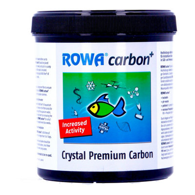 B&Q -  D-D Rowa Carbon 225G Activated Carbon Aquarium Filter Media Black