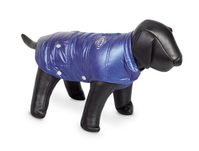 Nobby Olivia Dog Coat Blue 40Cm from B&Q