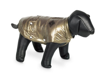 Nobby Olivia Dog Coat Gold 44Cm from B&Q