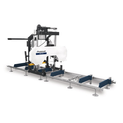 Holzkraft Hbbs400 Log Saw Milling Bandsaw 2.5M X 35Cm X 40Cm Mobile 240V 16Amp from B&Q