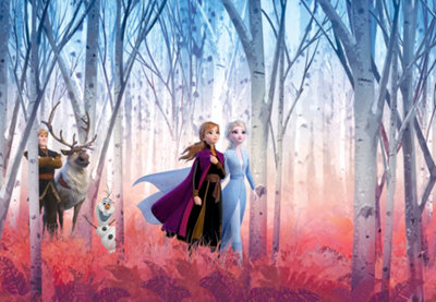 Komar Disney Frozen Friends Forever Wall Mural2.54M X 3.68M from B&Q
