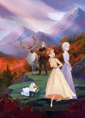 Komar Disney Frozen Spring Is Coming Wall Mural2.54M X 1.84M from B&Q