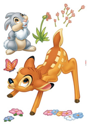 B&Q -  Disney Bambi Self-Adhesive Wall Stickers