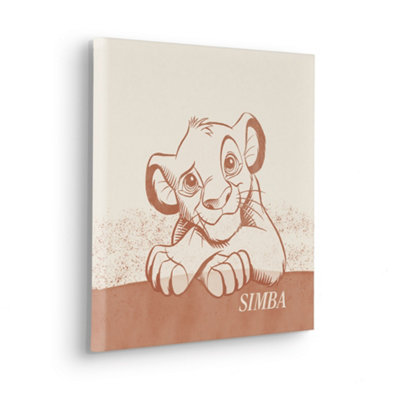 Komar Disney The Lion King It's Simba Canvas40Cm X 40Cm from B&Q