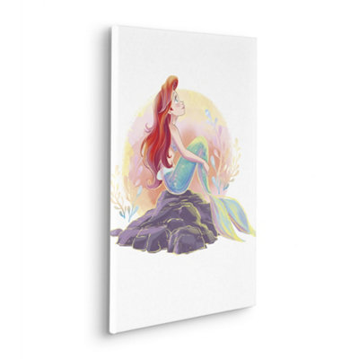 Komar Disney Princess Ariel Sunrise Canvas40Cm X 60Cm from B&Q